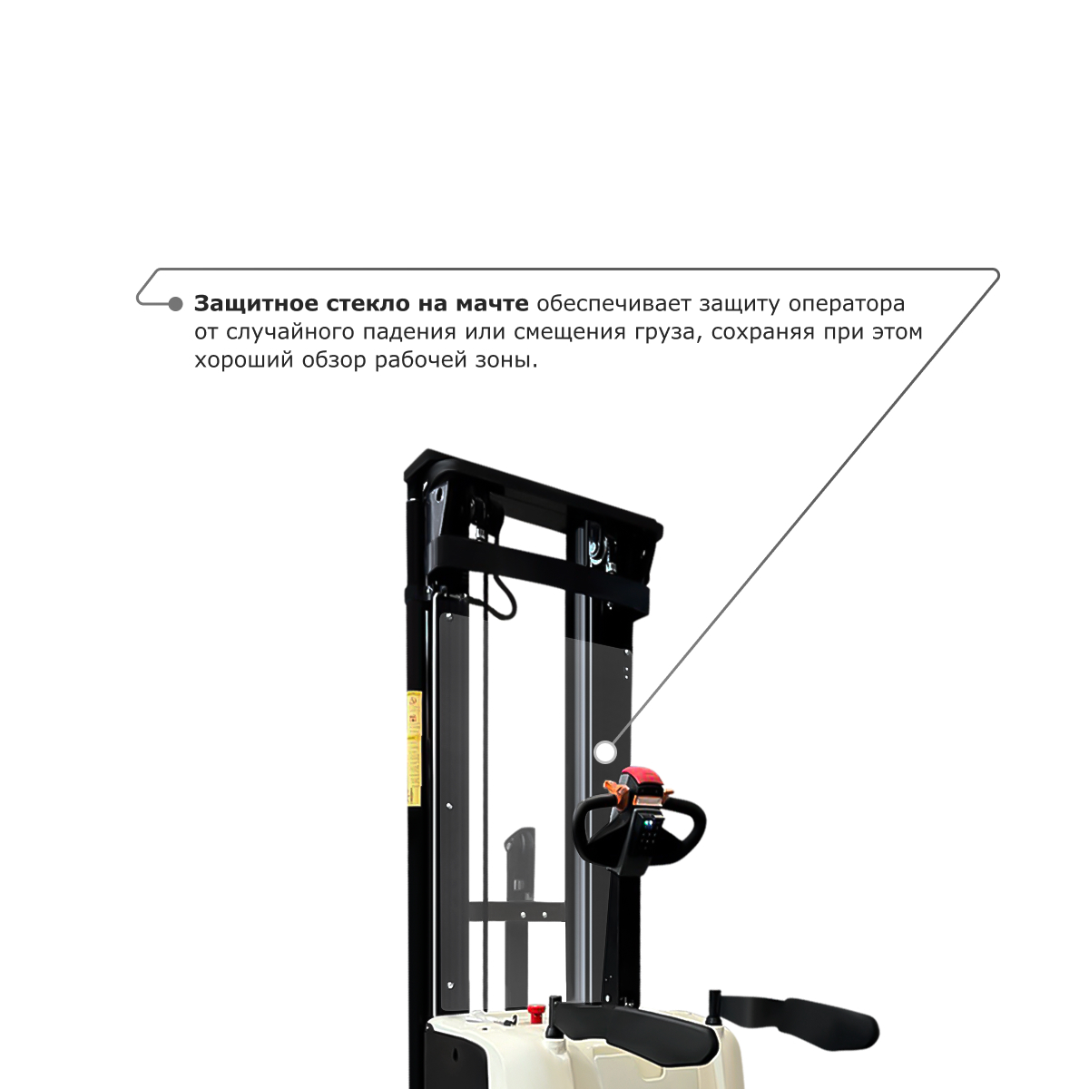 Самоходный электроштабелер PROLIFT M2 SDK 2045